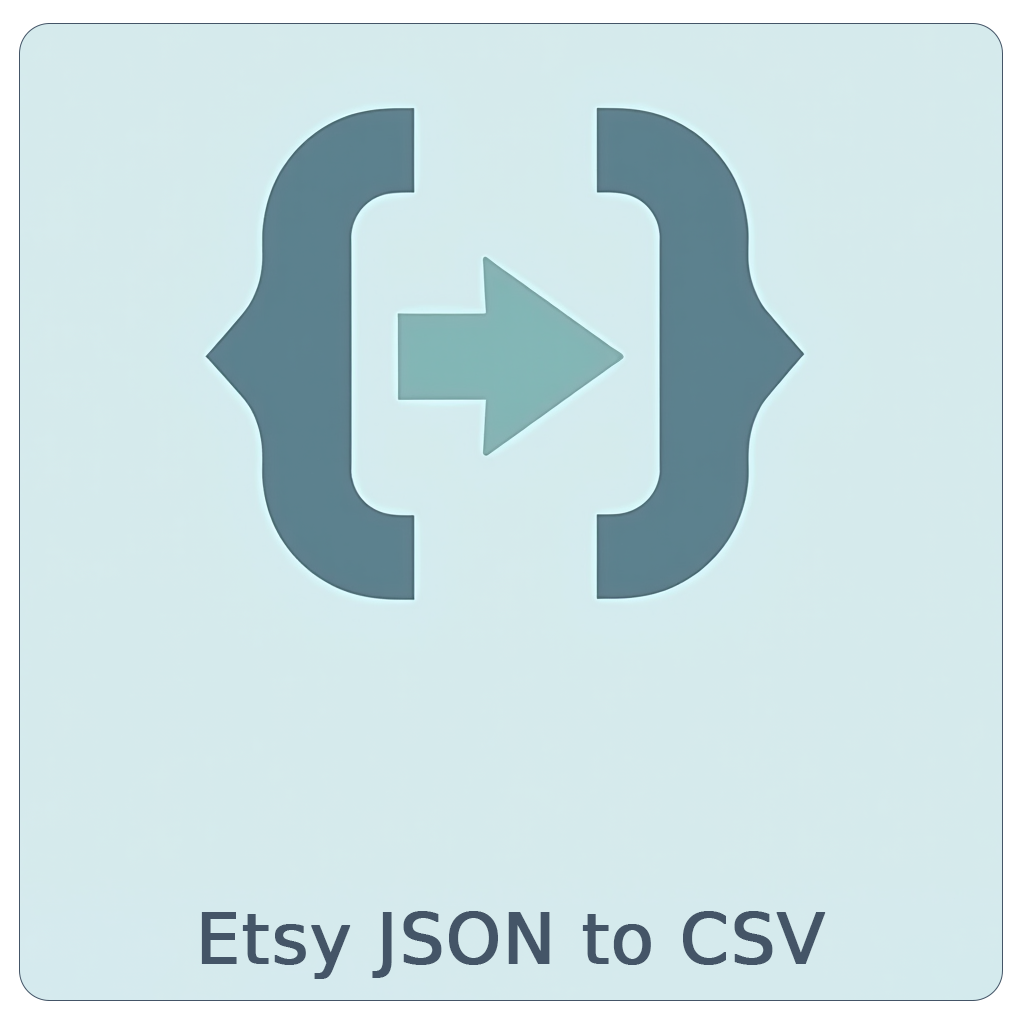 etsy reviews json to csv converter