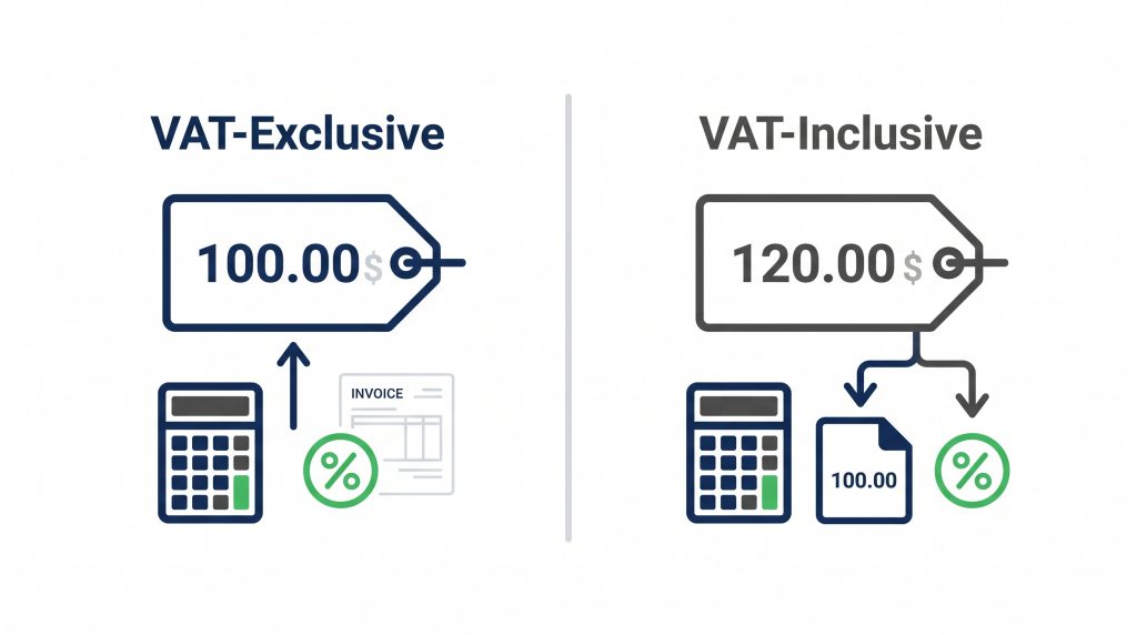 VAT Inclusive vs VAT Exclusive Pricing Explained